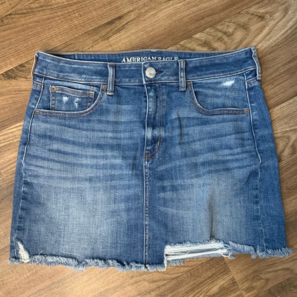 AEO Jean Mini Skirt Size 14